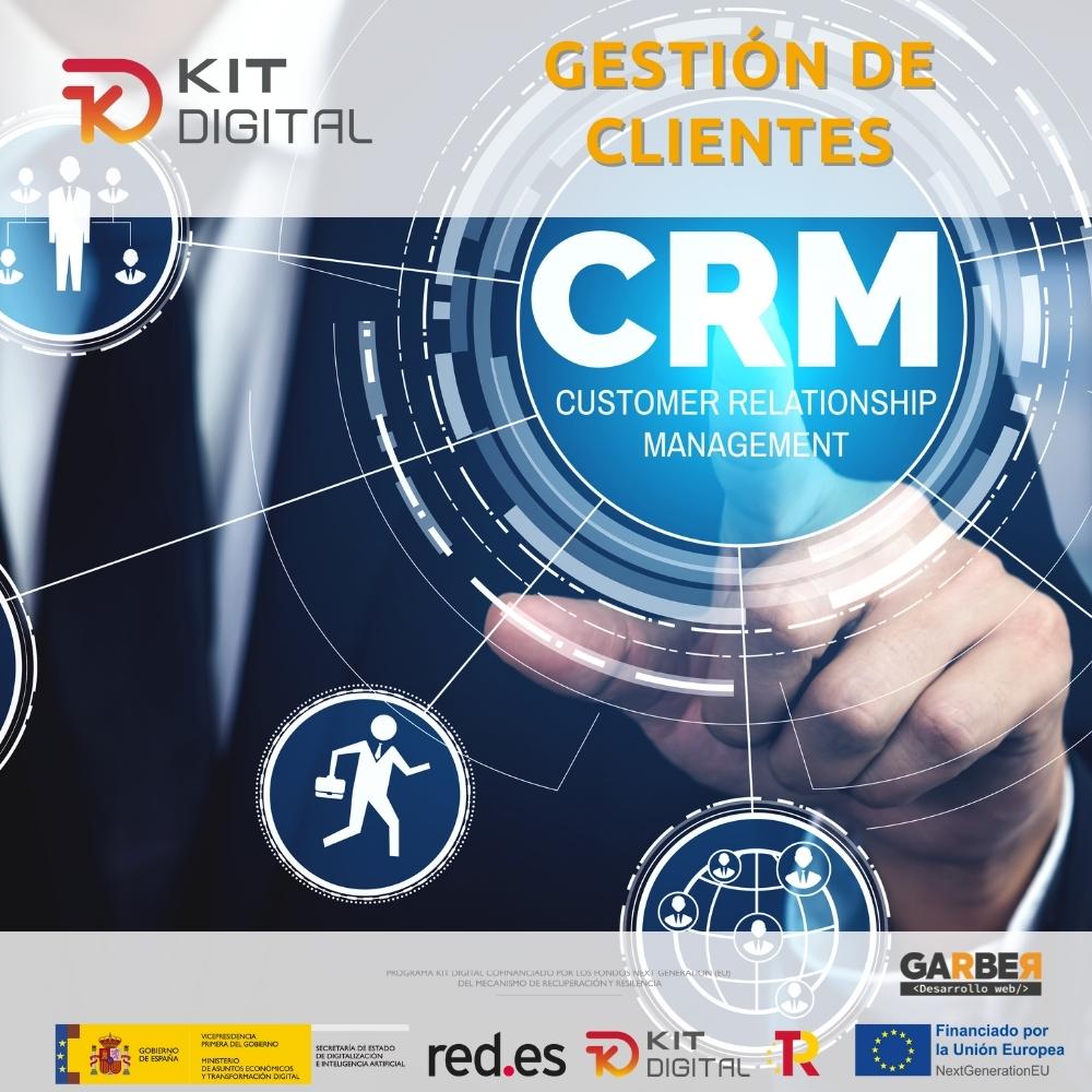 Kit digital para gestión de clientes CRM